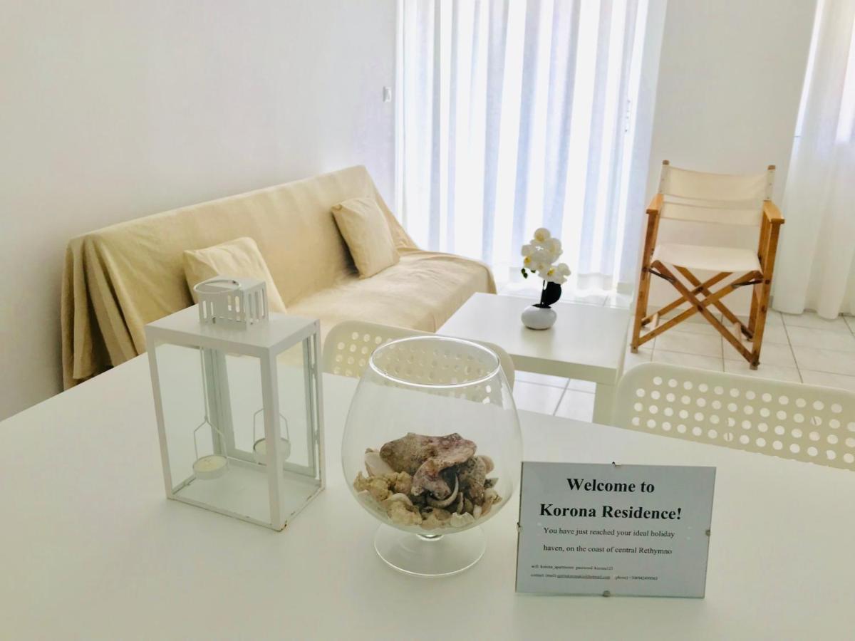 Korona Beach Apartments II Ретимно Экстерьер фото